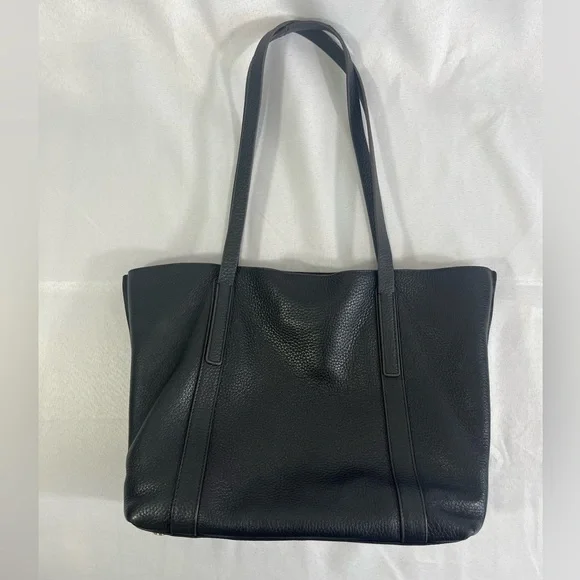RADLEY London Museum Street Tote Bag Black Pebbled Leather Footed
